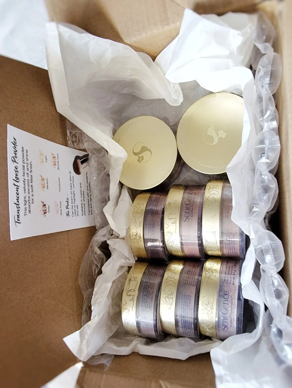 [NWT] SeneGence | Translucent Loose Powders Bundle (8 Items - $440 Total Retail)